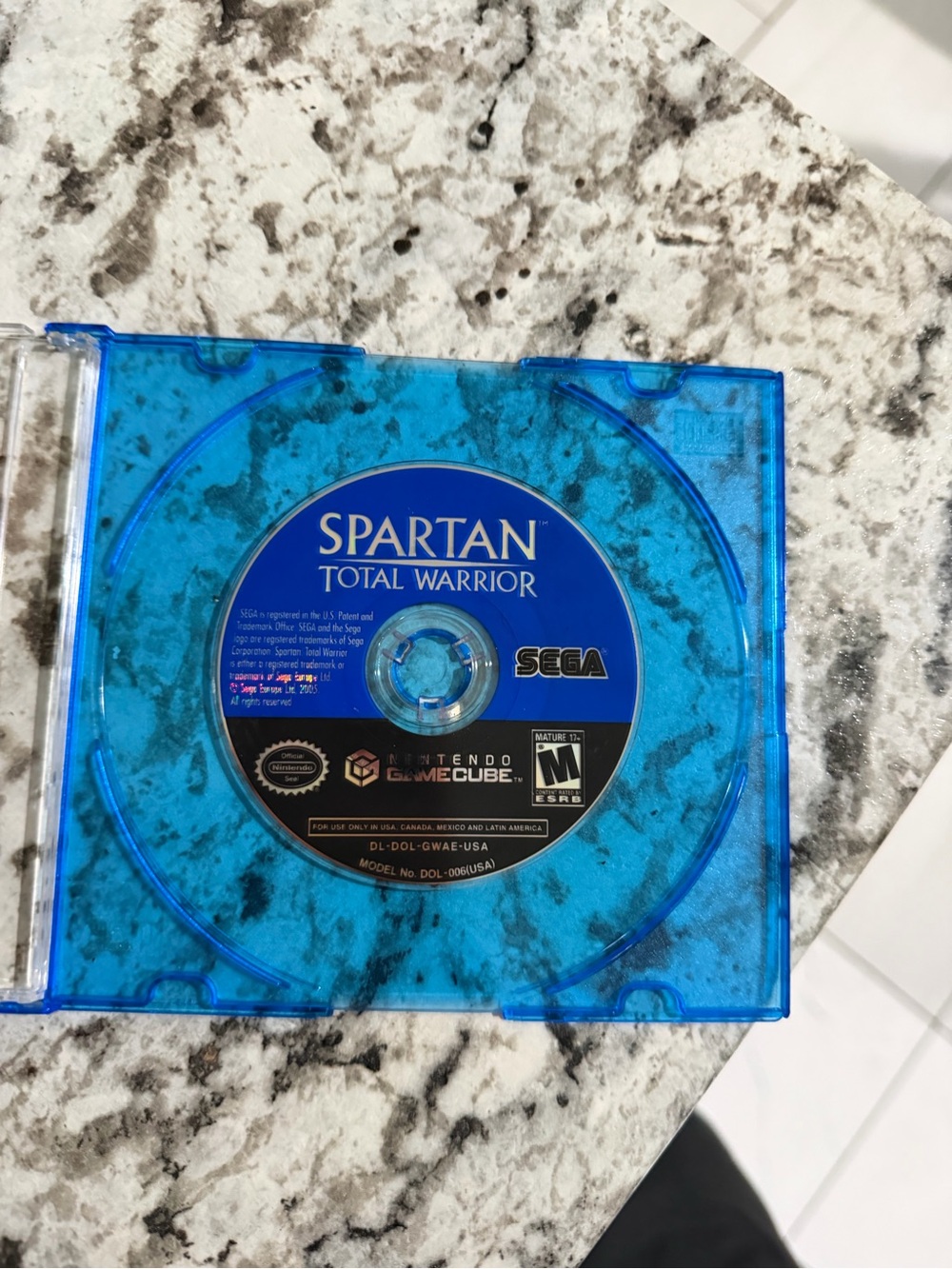 SEGA Spartan: Total Warrior (Nintendo GameCube) disc only!
